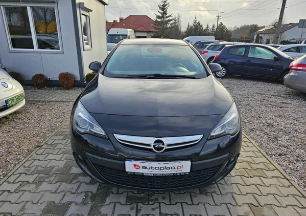 Opel Astra cena 29900 przebieg: 183000, rok produkcji 2012 z Orzysz małe 106